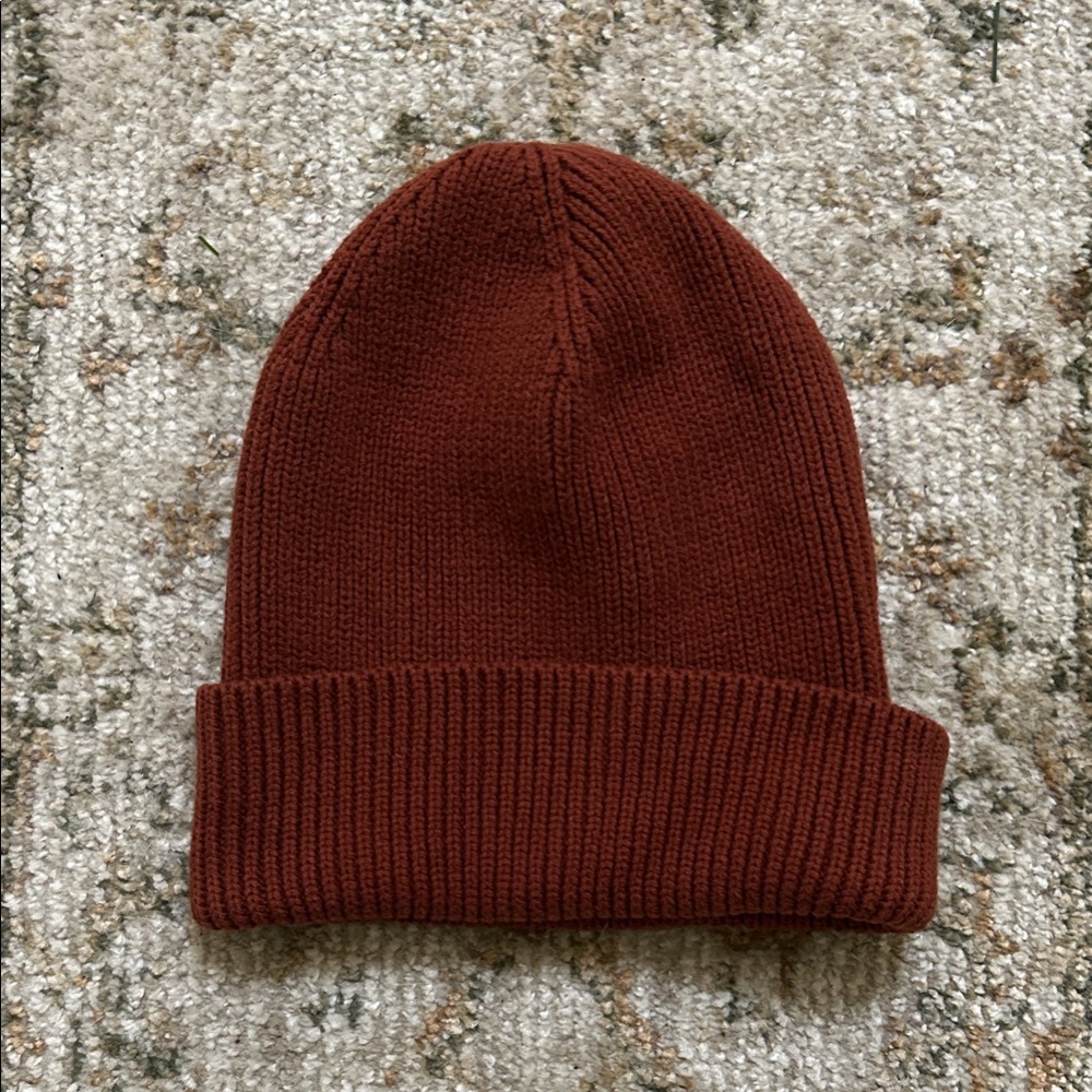 GAP Burnt Orange Cotton Beanie